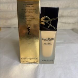 Yves Saint Laurent All Hours Foundation in Black and Gold